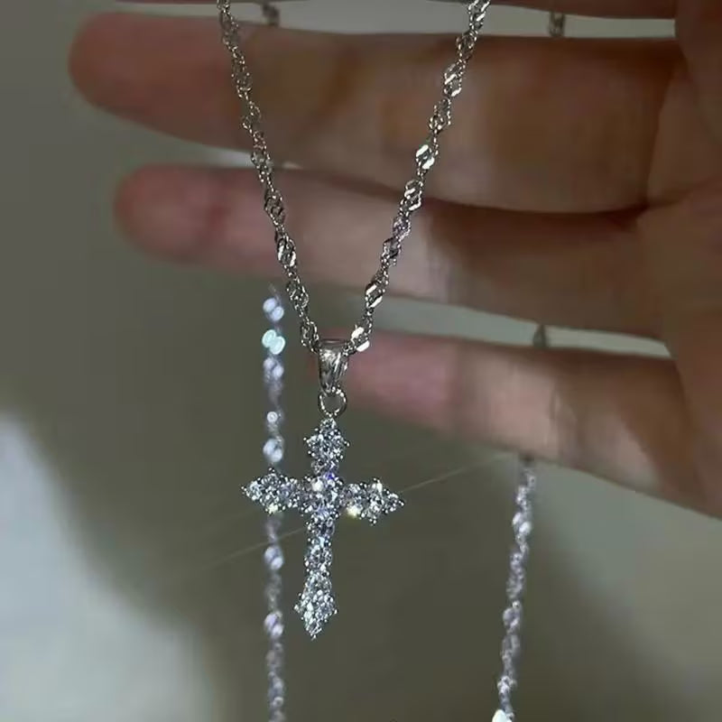 Sparkle Cross Pendant