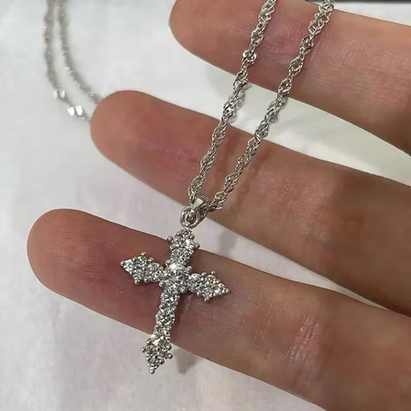 Sparkle Cross Pendant
