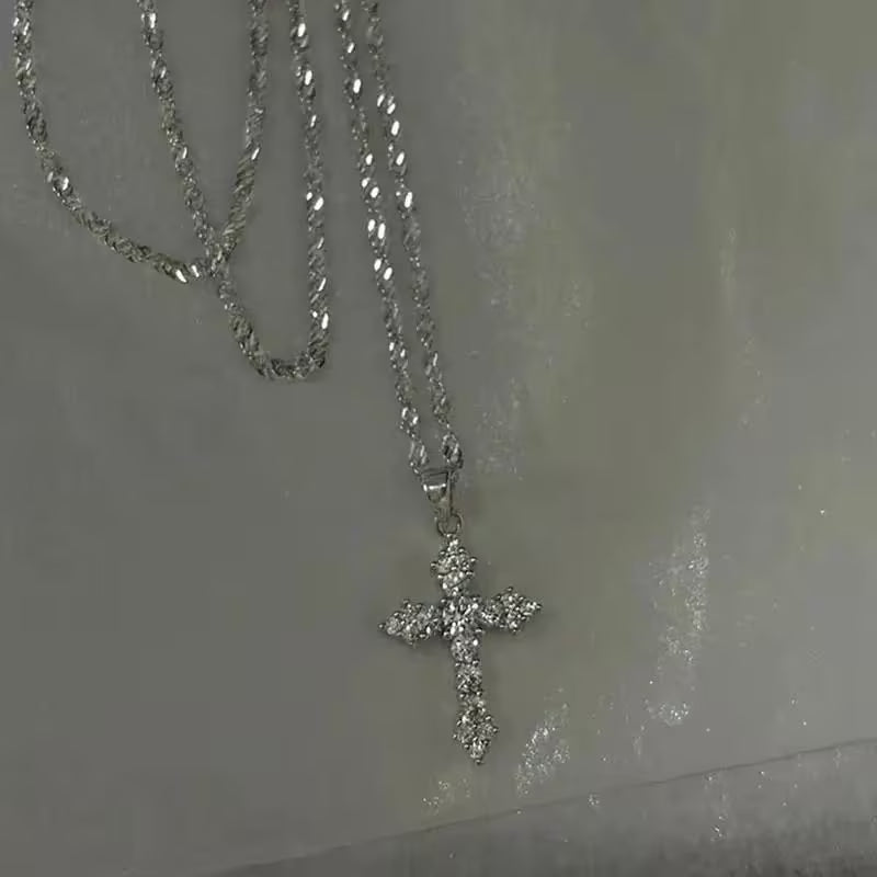 Sparkle Cross Pendant