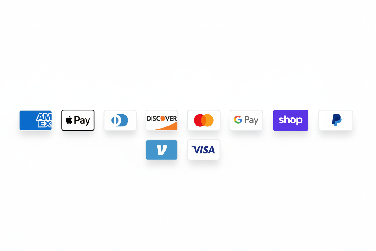 Payment methods accepted